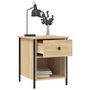 Voir la diapositive 5 : VIDAXL Tables de chevet 2 pcs chêne sonoma 40x42x50 cm bois ingénierie