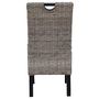 Voir la diapositive 5 : VIDAXL Chaises a manger lot de 6 rotin Kubu bois de manguier