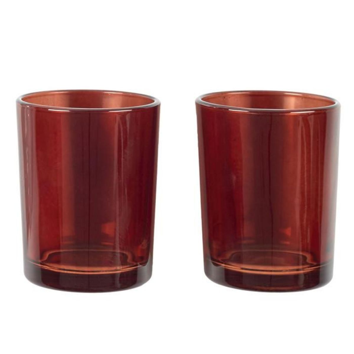 Paris Prix Lot de 2 Bougies à Confectionner  DIY  6cm Marron