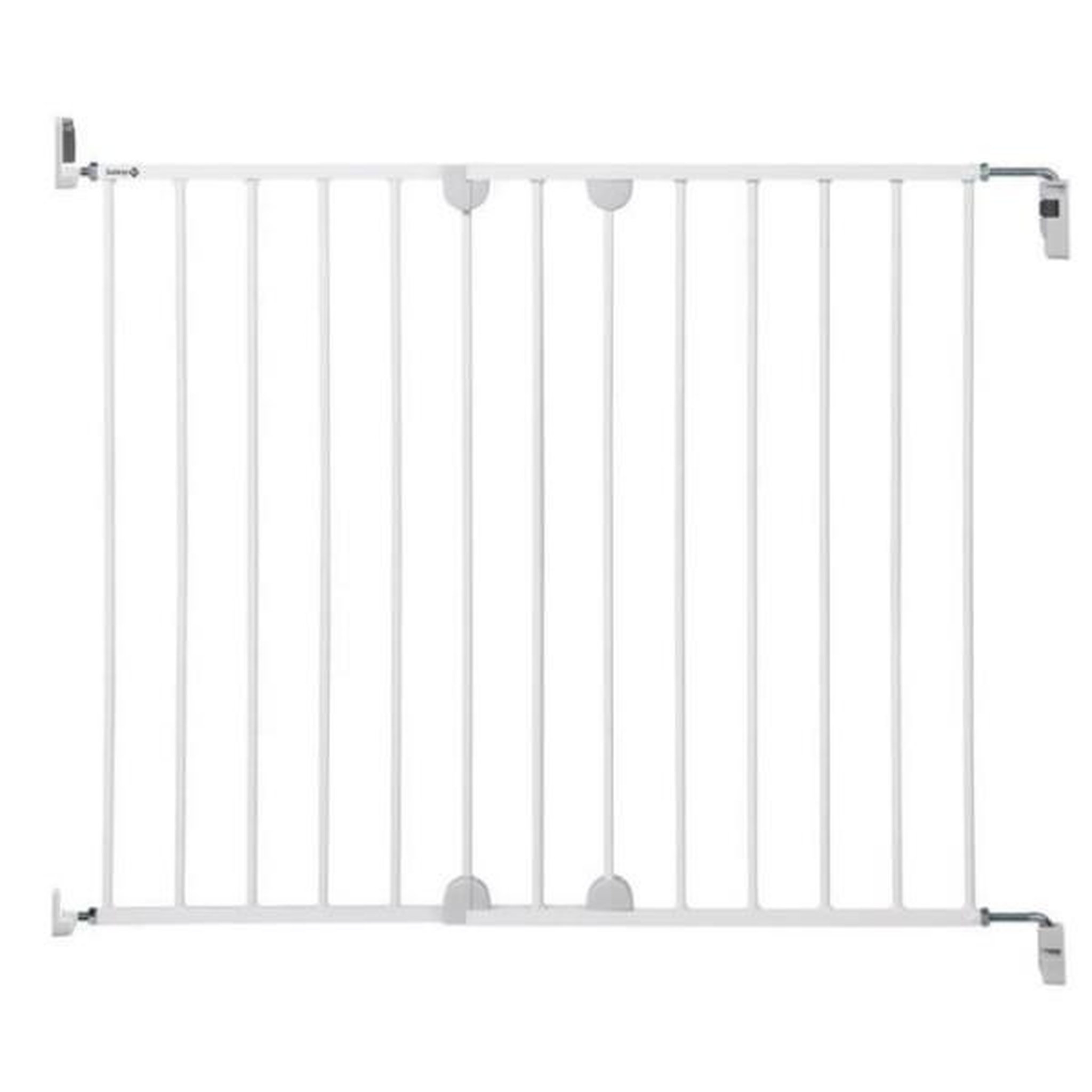 SAFETY 1ST Safety 1st barriere de sécurité wall-fix extending, largeur de 62 a 102 cm, de 6 a 24 mois, métal blanc, fixation dans le mur