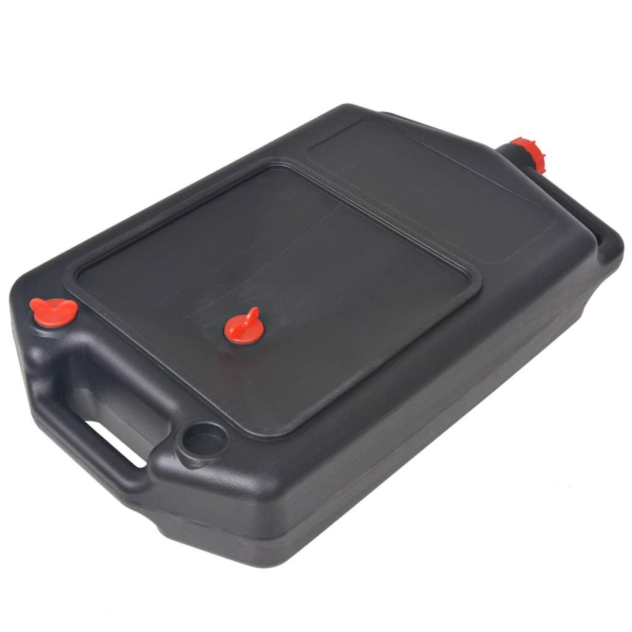 Voir la diapositive 3 : VIDAXL Recipient portable a huile usee 10 l