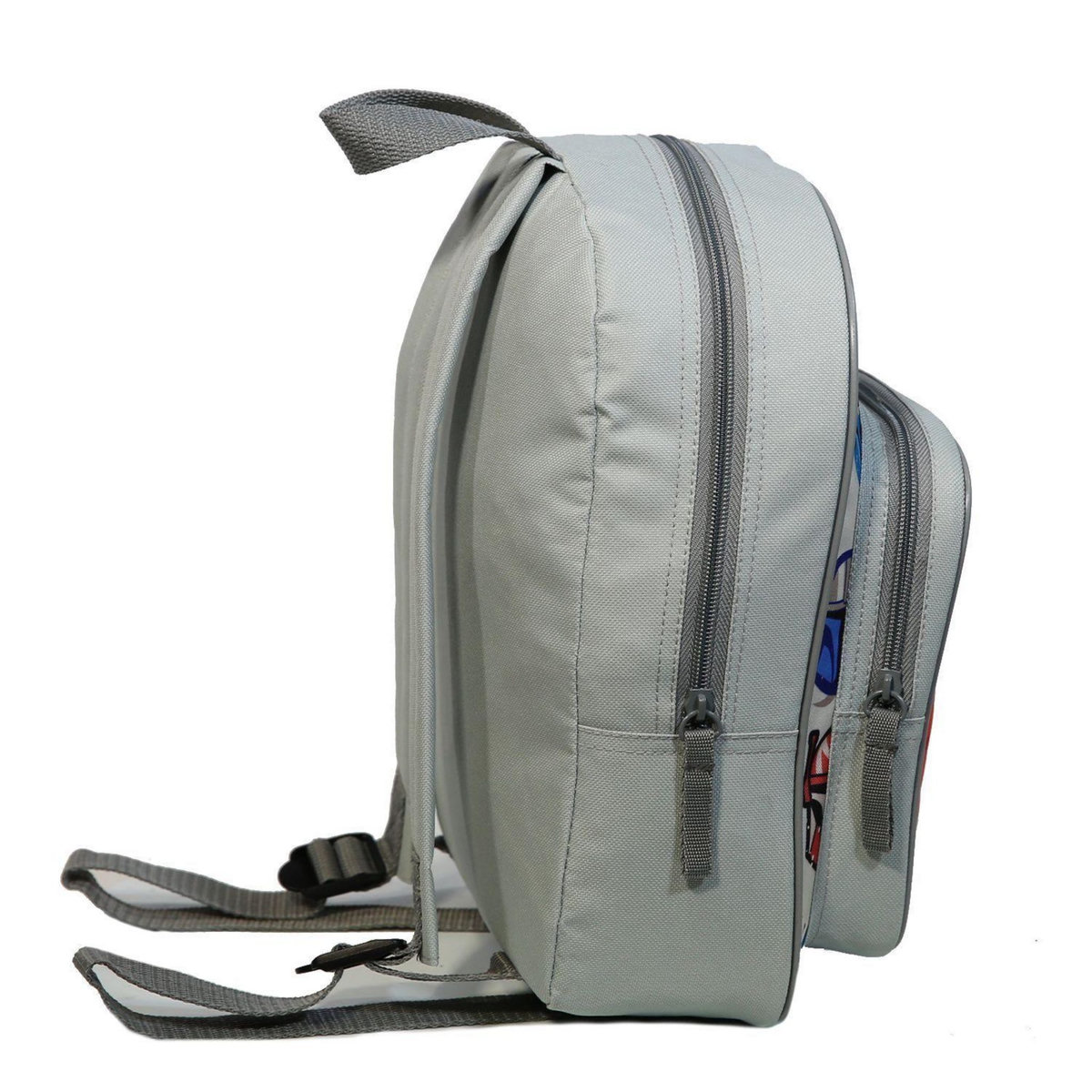 Bagtrotter Sac à dos maternelle 31 cm avec poche Star Wars / The Mandalorian Baby Yoda Gris Bagtrotter