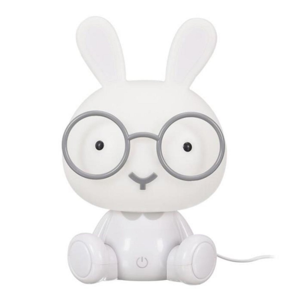 Paris Prix Lampe à Poser LED  Lapin  23cm Blanc