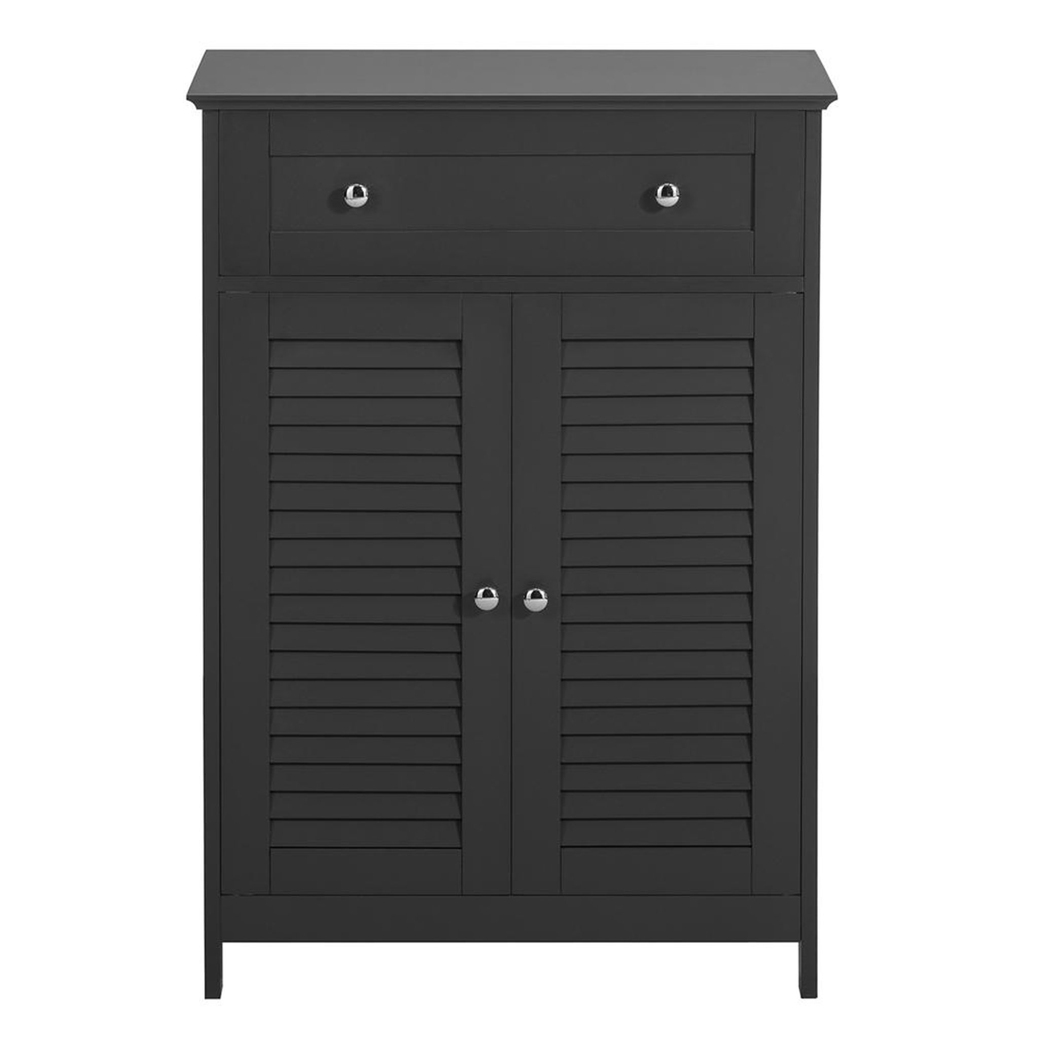 SOBUY SoBuy - Meuble de salle de bain bas avec un tiroir - Fonctionnel - FRG238. Coloris disponibles : Gris, Blanc