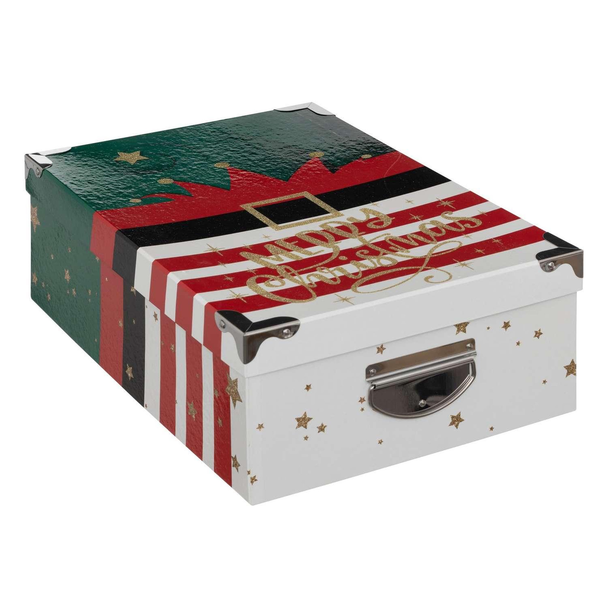 Voir la diapositive 2 : ATMOSPHERA Lot de 6 boîtes pour cadeaux de Noël