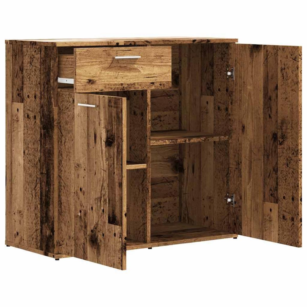 VIDAXL Buffet vieux bois 80x36x75 cm bois d'ingenierie