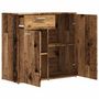 Voir la diapositive 5 : VIDAXL Buffet vieux bois 80x36x75 cm bois d'ingenierie