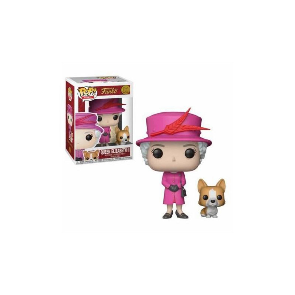 Funko Figurine Funko Pop! + Buddy: Royal Family S1 - Queen Elizabeth II