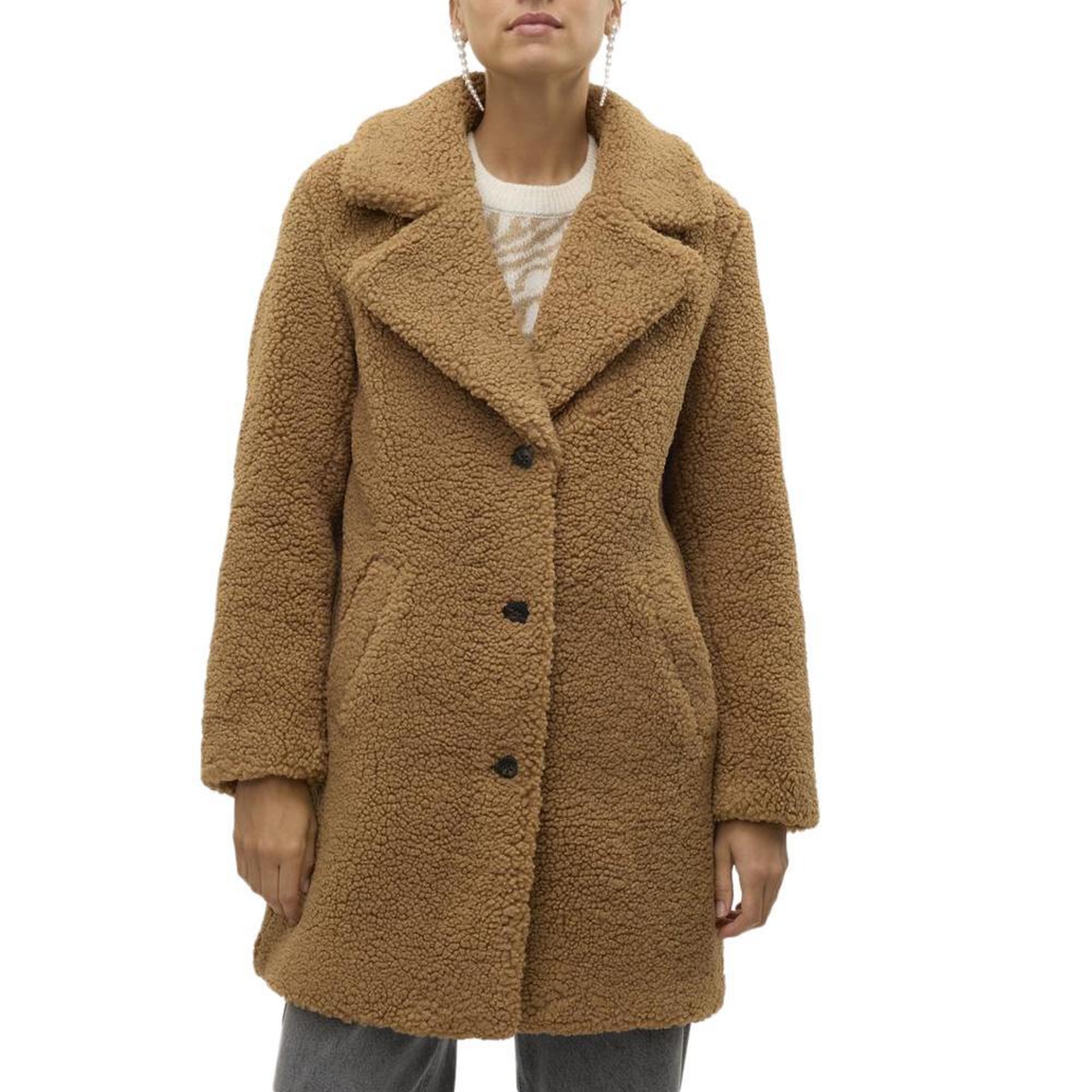 Vero Moda Blouson  Femme Vero Moda Kylie. Coloris disponibles : Marron