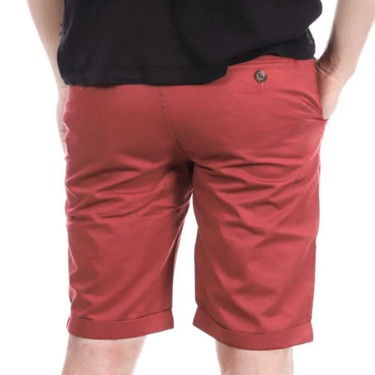 LA MAISON BLAGGIO Short Chino Rouge/ Homme La Maison Blaggio Matt