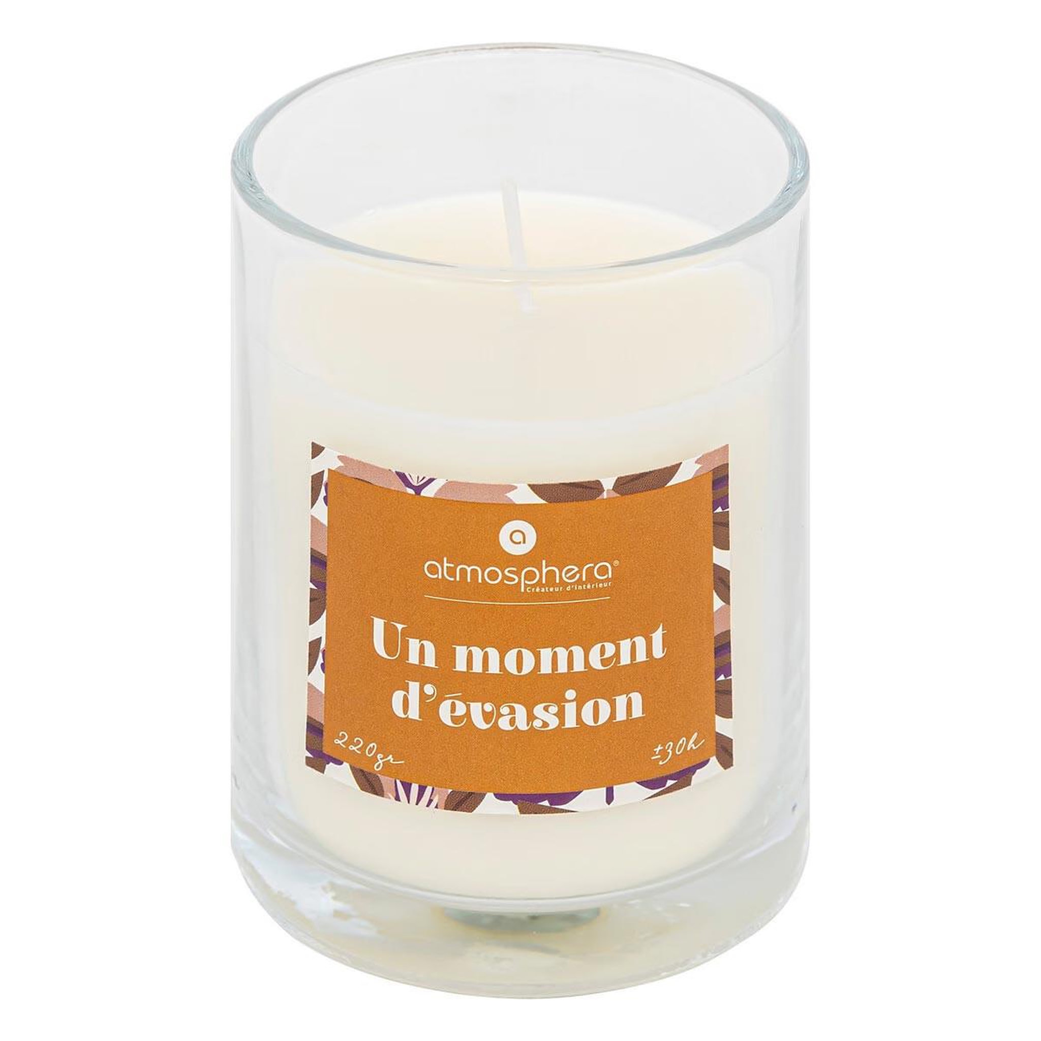 ATMOSPHERA Bougie parfumée avec bijou  mily  220g vanille