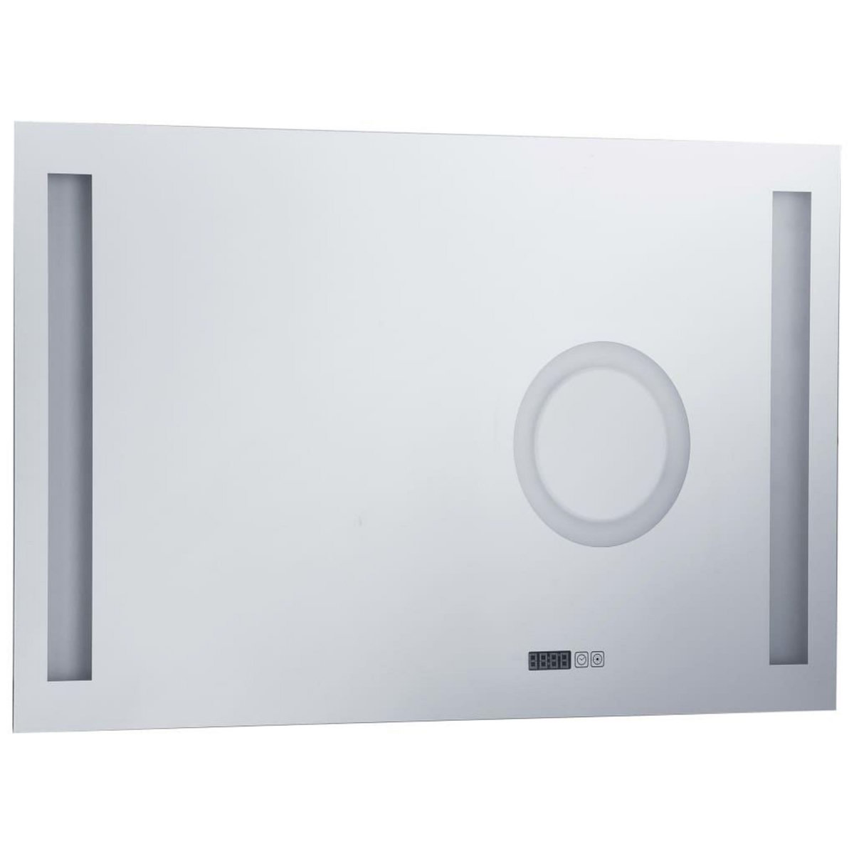 VIDAXL Miroir mural a LED de salle de bain et capteur tactile 100x60cm