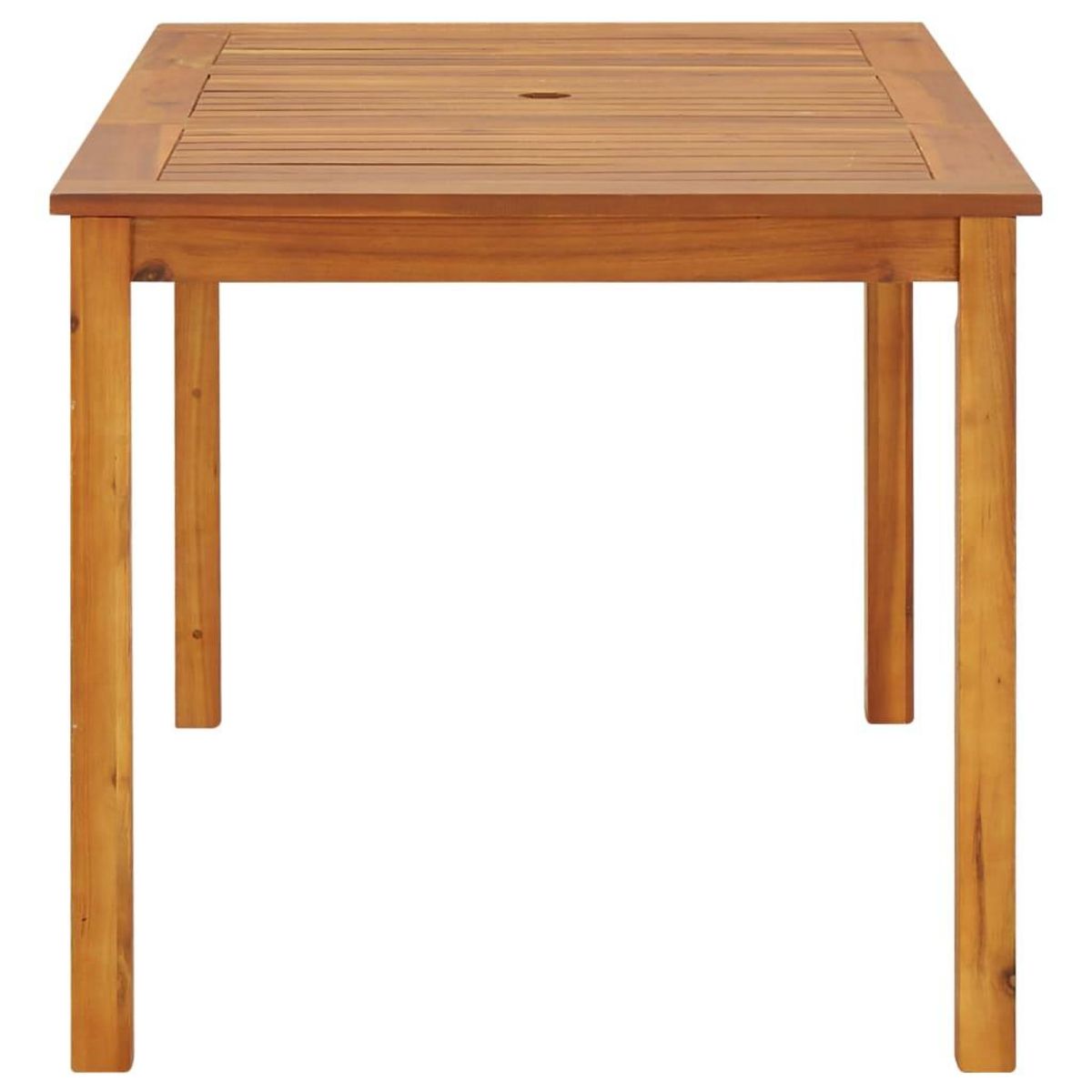 VIDAXL Table de jardin 140x80x74 cm Bois d'acacia massif