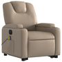 Voir la diapositive 4 : VIDAXL Fauteuil inclinable de massage electrique cappuccino similicuir