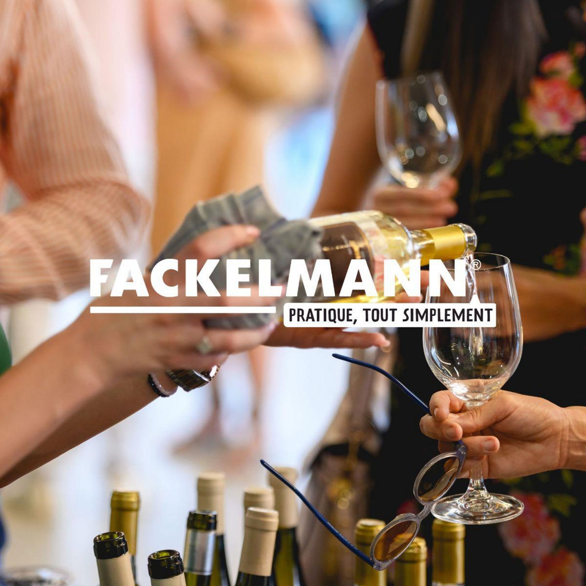 Fackelmann Lot de 6 bouchons de liège Fackelmann Bar Concept
