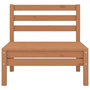 Voir la diapositive 4 : VIDAXL Salon de jardin 4 pcs Marron miel Bois de pin massif