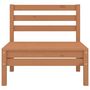 Voir la diapositive 4 : VIDAXL Salon de jardin 4 pcs Marron miel Bois de pin massif