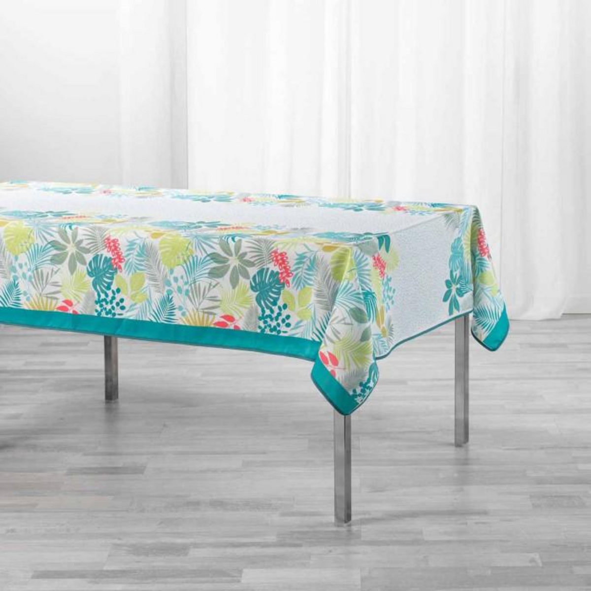 Paris Prix Nappe Antitache  Melba  150x240cm Bleu