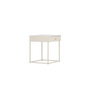 Voir la diapositive 4 : Paris Prix Table de Chevet 1 Tiroir  Bakal  50cm Beige