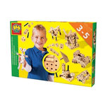 SES Creative SES CREATIVE Kit pour le jeune ebeniste - Jeu de construction de jouets - Bois