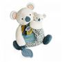 Voir la diapositive 4 : DOUDOU ET COMPAGNIE Yoca le koala - pantin koala gm avec bebe & anneau de dentition
