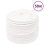 Voir la diapositive 1 : VIDAXL Corde de bateau Blanc complet 12 mm 50 m Polypropylene