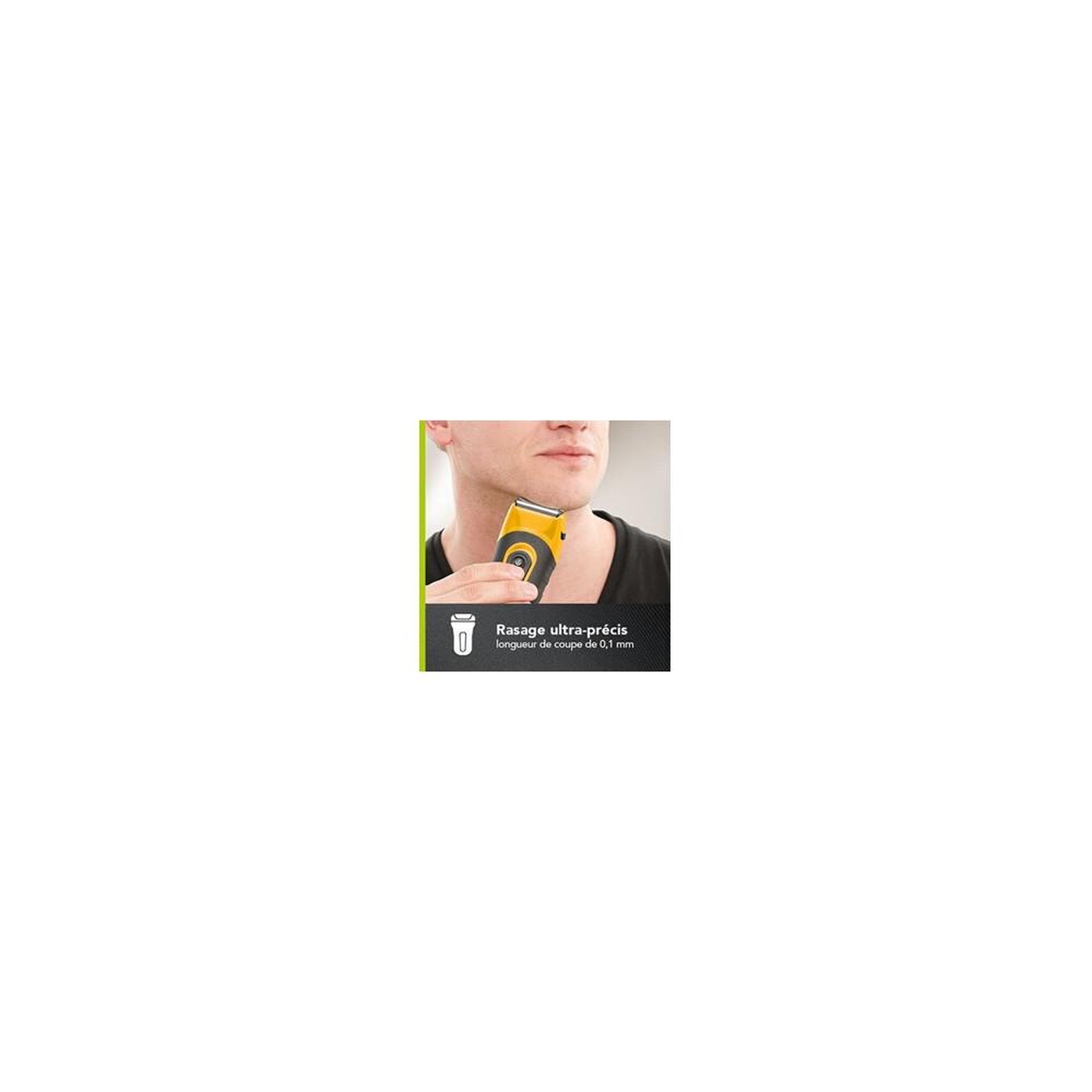 Voir la diapositive 6 : WAHL Rasoir homme Wahl Extreme Grip Shaver Noir Jaune