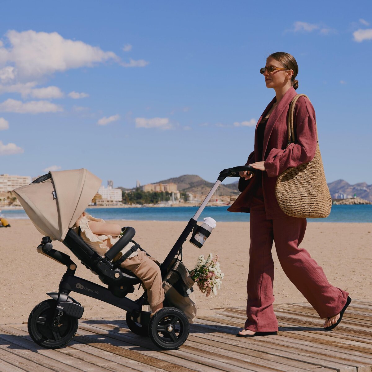 KINDERKRAFT Vélo à trois roues EASYTWIST