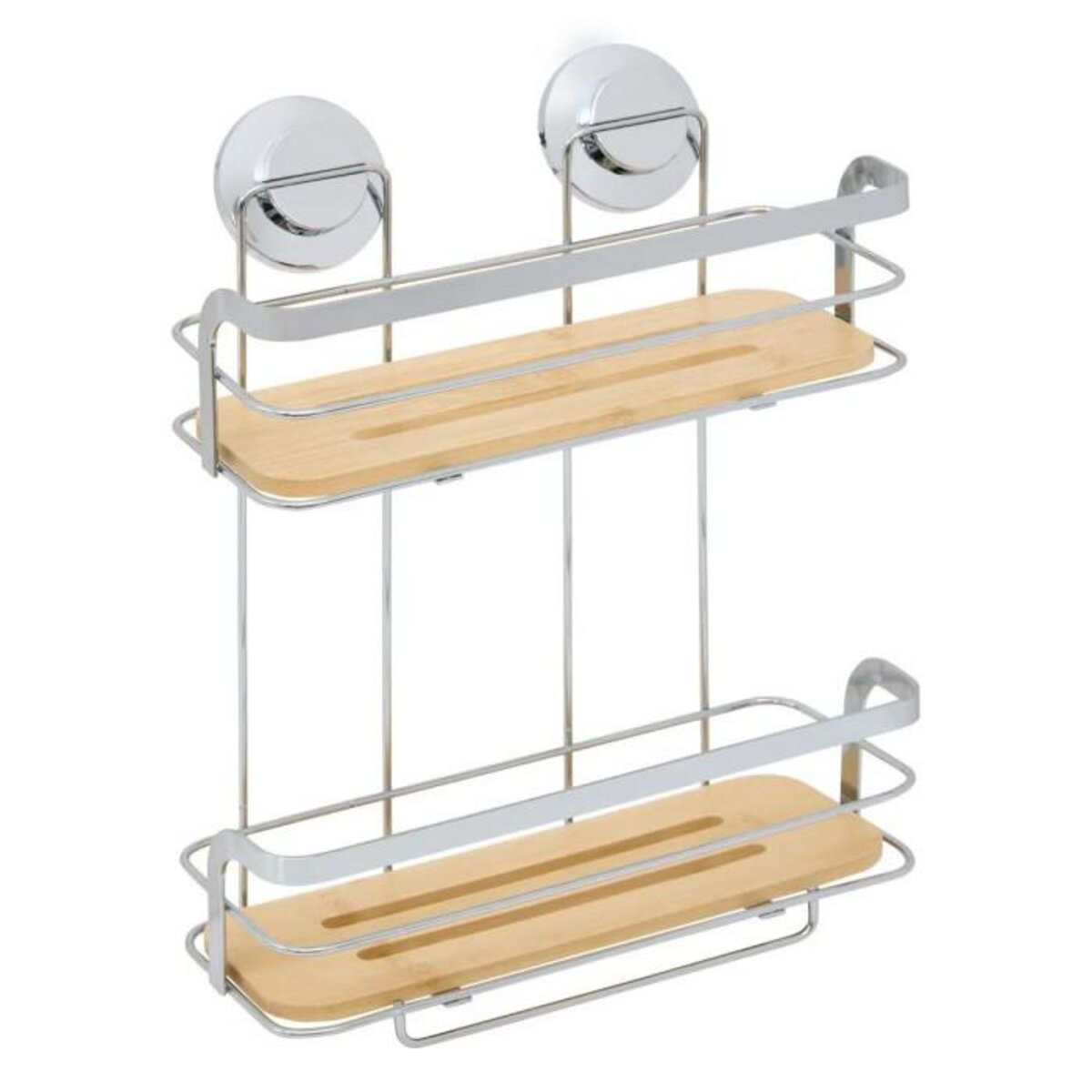 FIVE Étagère de Douche 2 Niveaux  Venterra  35cm Naturel