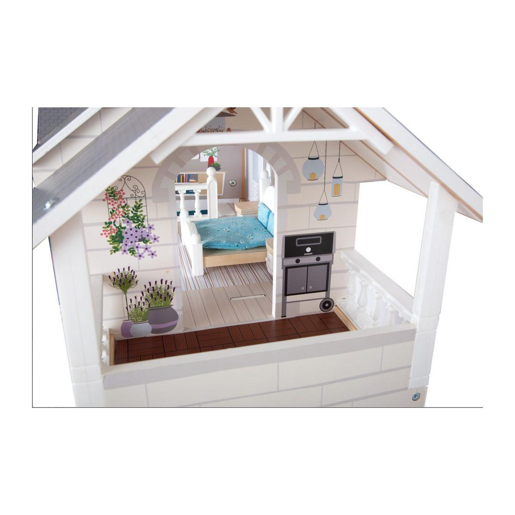 Voir la diapositive 4 : SMALLFOOT Maison de poupee villa et accessoires
