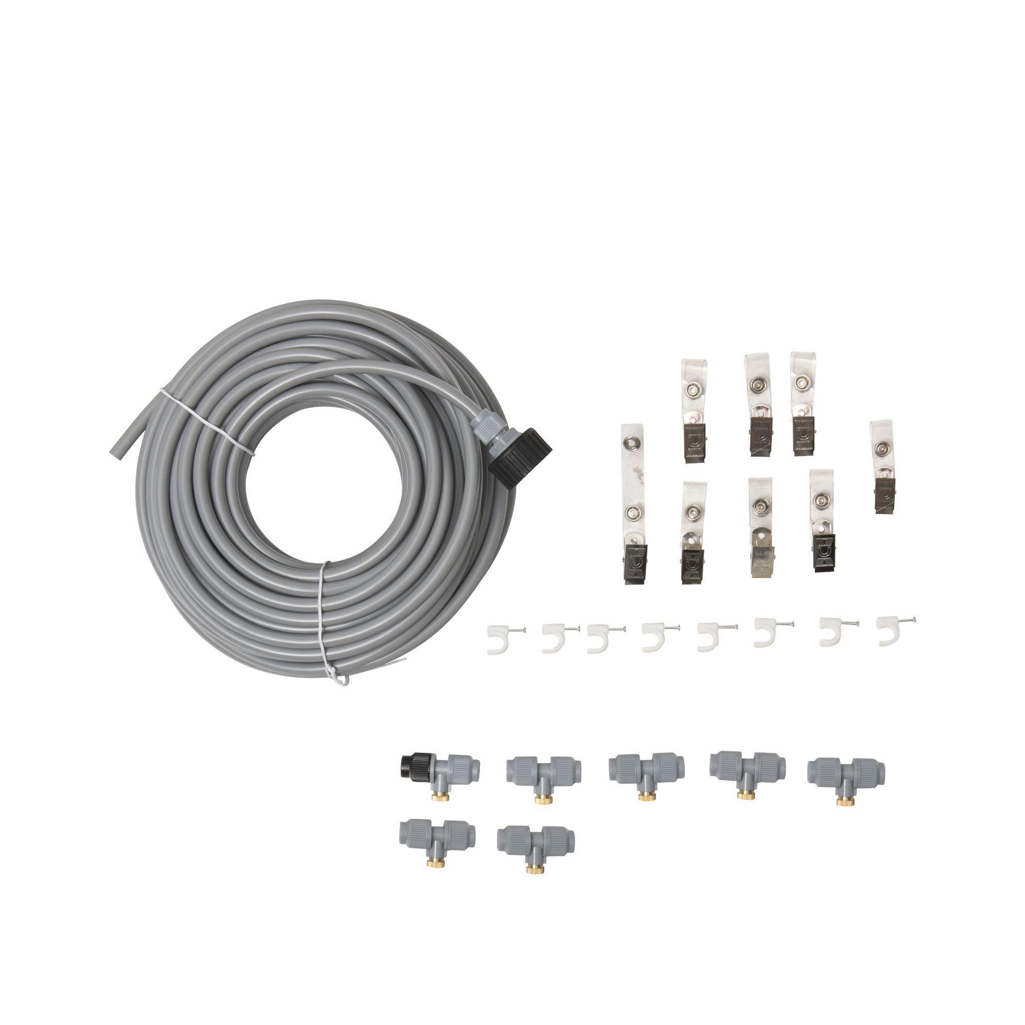 WERKAPRO Brumisateur de terrasse 10 m 7 buses laiton werka pro