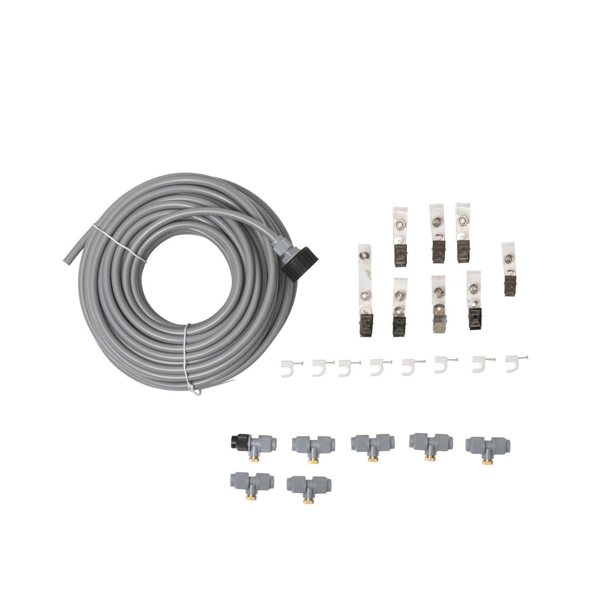 WERKAPRO Brumisateur de terrasse 10 m 7 buses laiton WERKA PRO