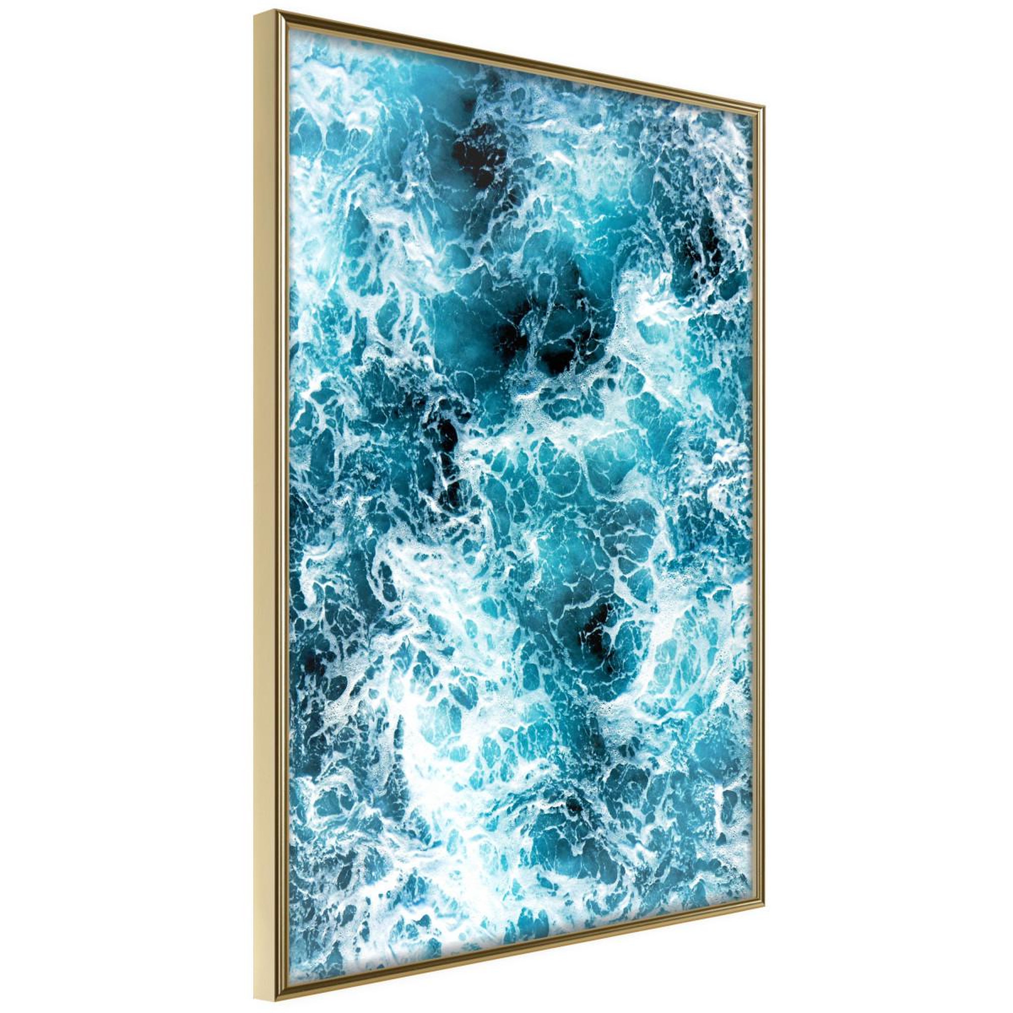 Paris Prix Affiche Murale Encadrée  Sea Foam