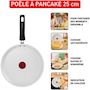 Voir la diapositive 2 : TEFAL Crêpière 25cm céramique