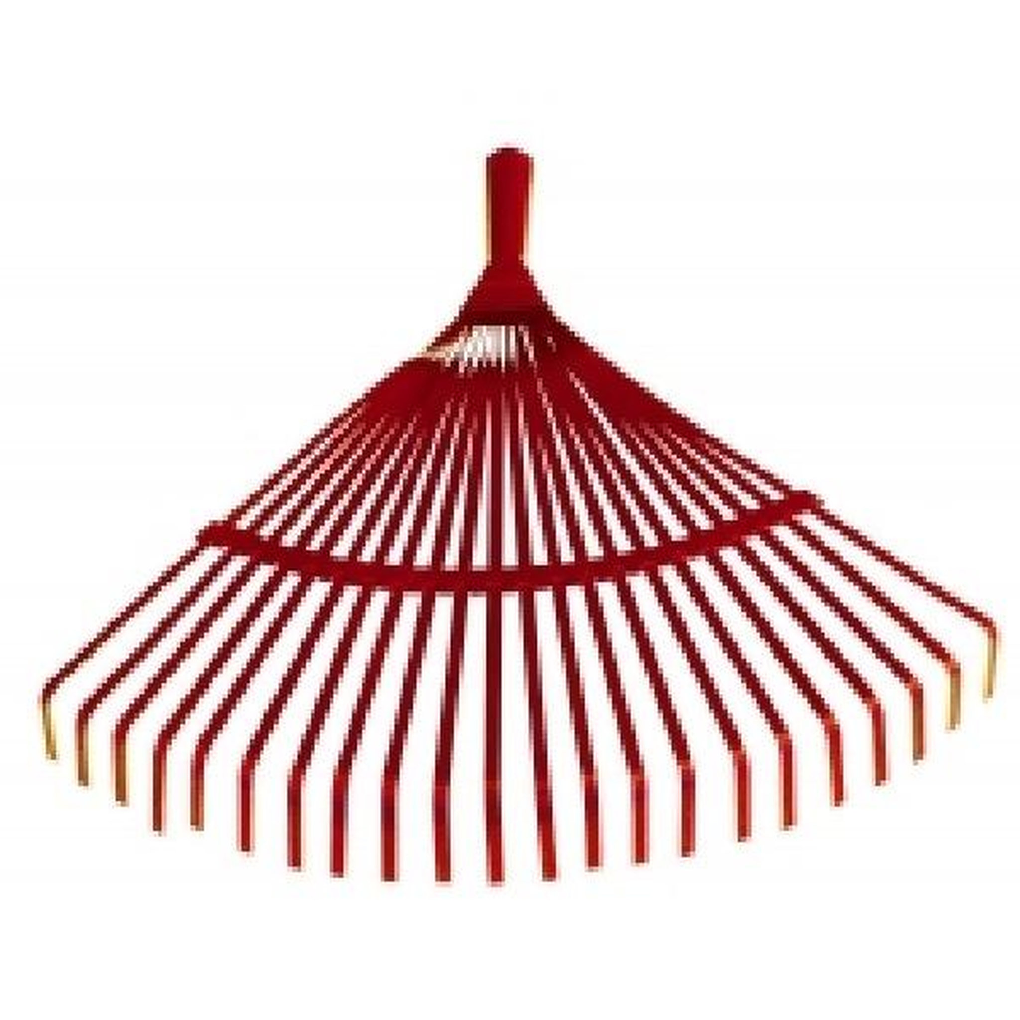 OUTIFRANCE Balai à gazon et feuilles 44 cm (avec fils plats) sans manche