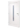Voir la diapositive 5 : VIDAXL Porte d'entree Blanc 98x200 cm PVC
