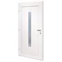 Voir la diapositive 5 : VIDAXL Porte d'entree Blanc 98x200 cm PVC
