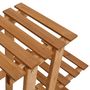 Voir la diapositive 4 : VIDAXL Support pour plantes 83x25x83 cm Bois de sapin