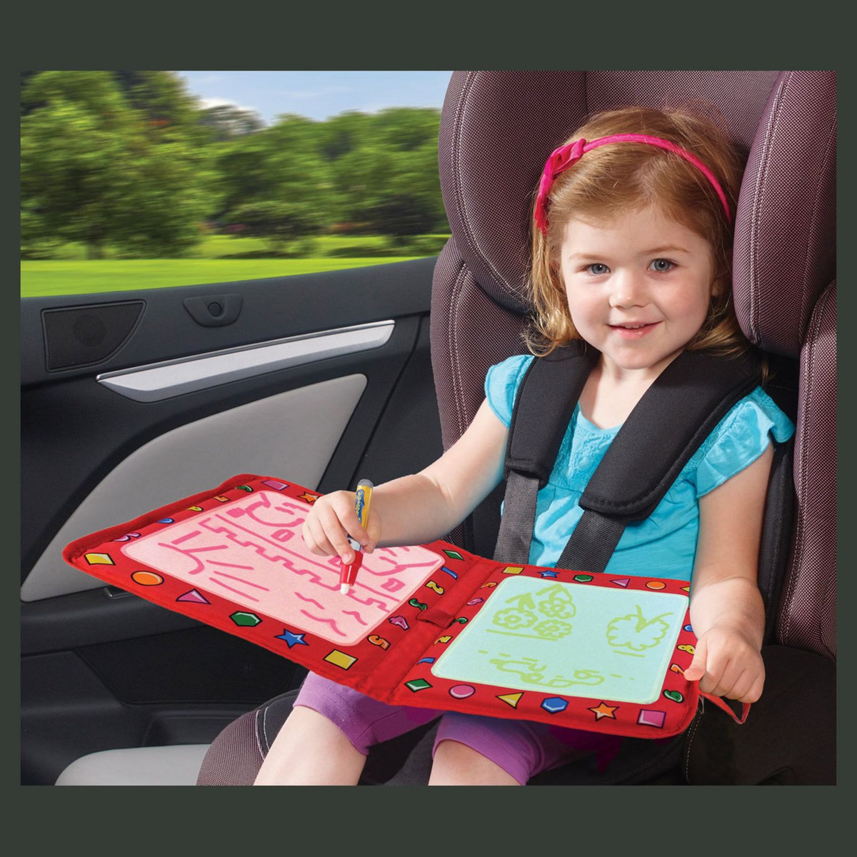 TOMY Valisette voyage aquadoodle - Rouge