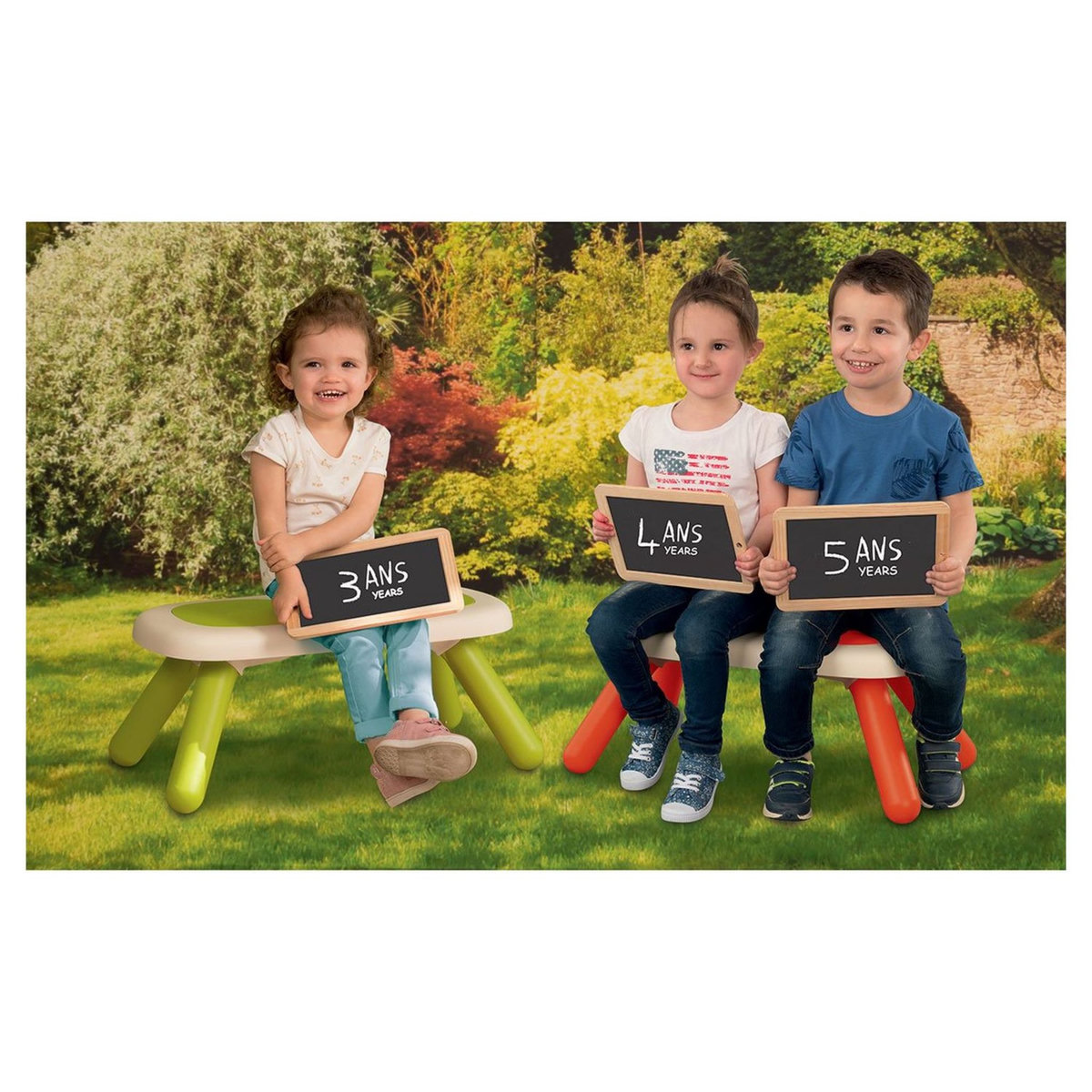 SMOBY Kid banc rouge