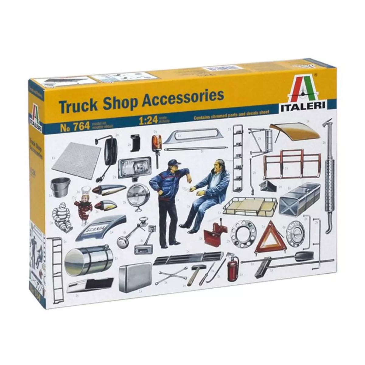 Italeri Maquettes 1/24 : Accessoires camion