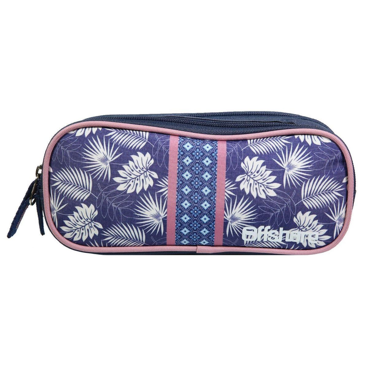 Bagtrotter BAGTROTTER Trousse scolaire 2 compartiments Offshore Bleue