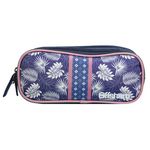 Bagtrotter BAGTROTTER Trousse scolaire 2 compartiments Offshore Bleue