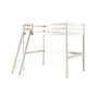 Voir la diapositive 2 : Paris Prix Pack - Lit Mezzanine Enfant, Lit Simple & Commode  Pino II  Blanc