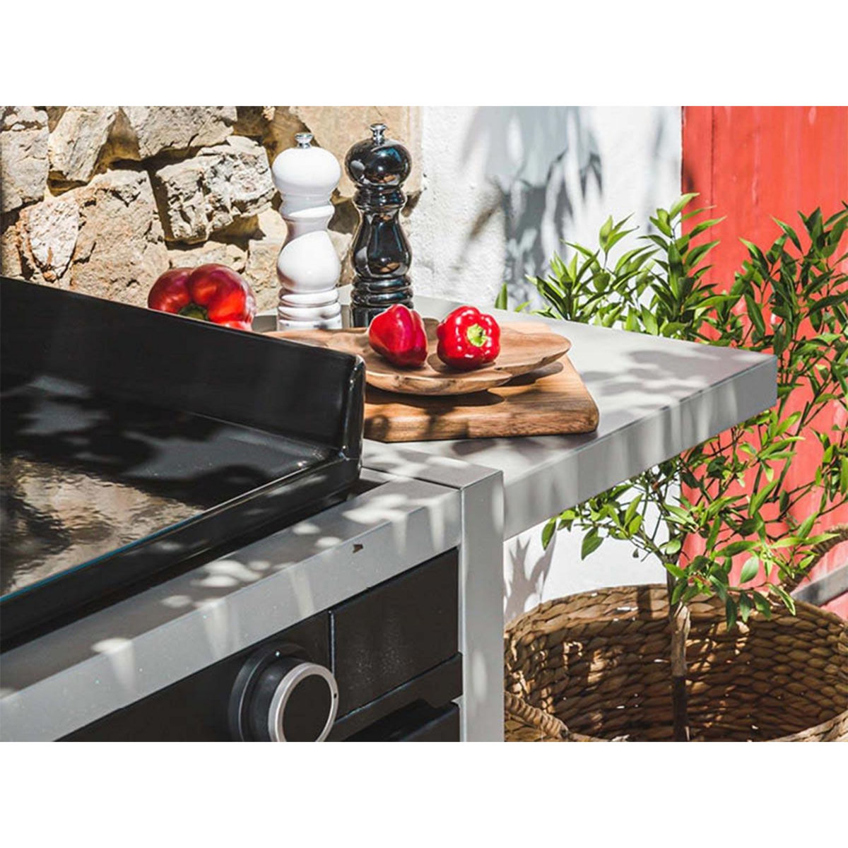 FORGE ADOUR Chariot pour plancha - chmaf45