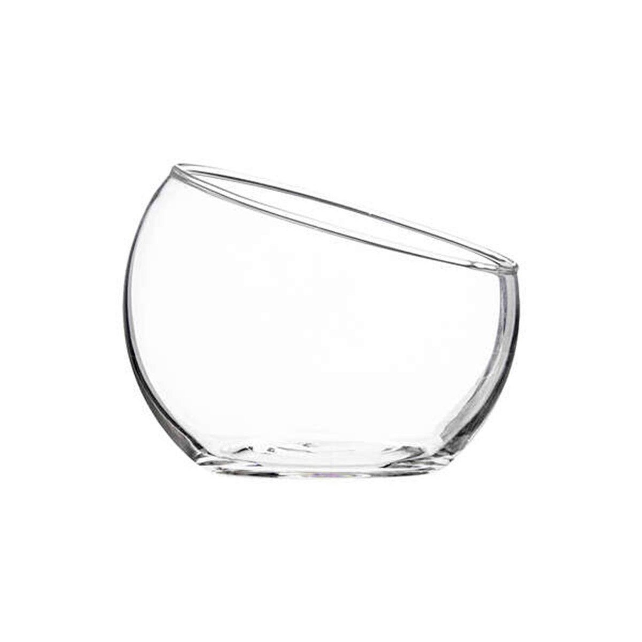 Voir la diapositive 2 : SECRET DE GOURMET Lot de 6 verrines rondes  palm  10cm transparent