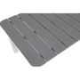Voir la diapositive 3 : Paris Prix Table Basse de Jardin  Parma  110cm Gris