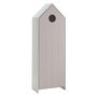 Voir la diapositive 3 : Paris Prix Pack - Lit Cabane Enfant & Armoire  Casami  Blanc & Rose