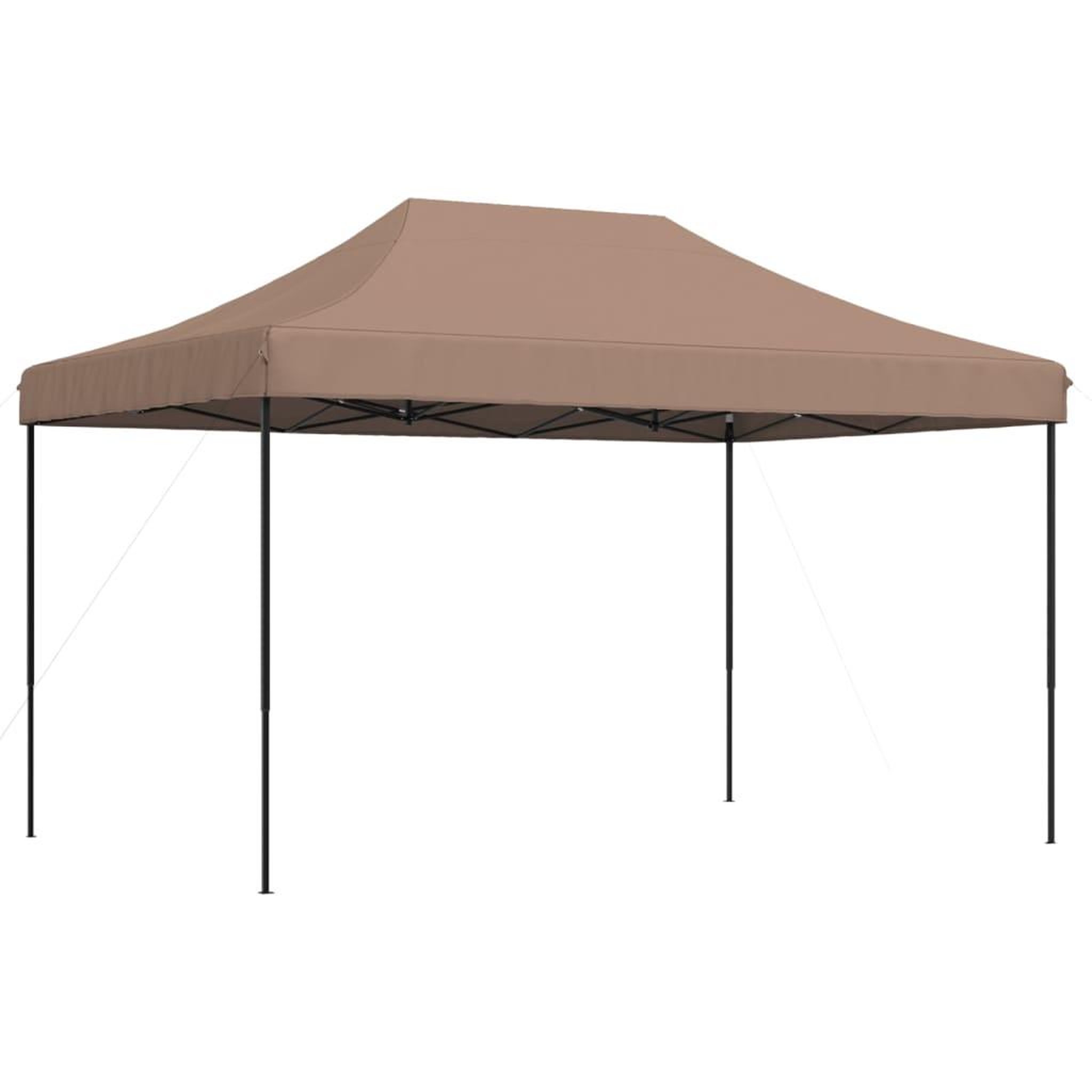 Voir la diapositive 5 : VIDAXL Tente de reception pliable escamotable marron 440x292x315 cm