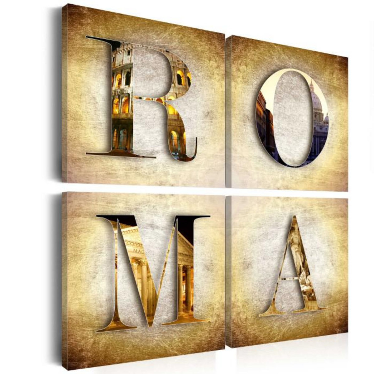 Paris Prix Tableau Imprimé  Vacances Romaines